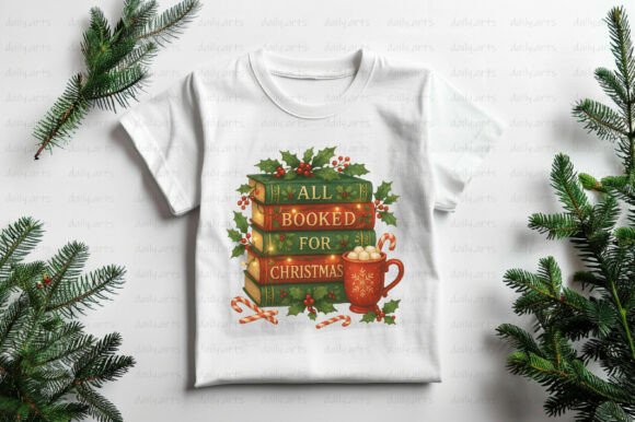All Booked for Christmas PNG Clipart Illustrations Review