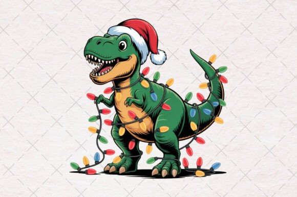 Christmas Dinosaur Png Review: A Unique Illustrations Asset for Holiday Branding