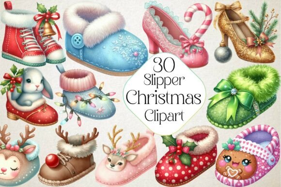 Christmas Slipper Clipart: A Practical Review for Illustrations and Digital Sellers