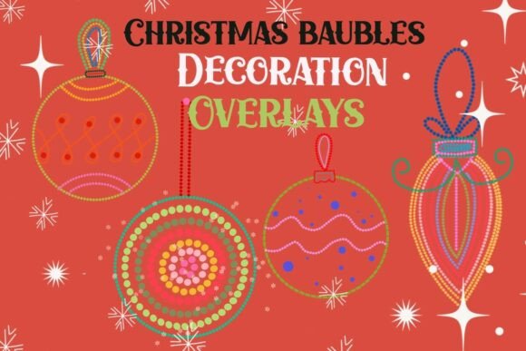 Festive Christmas Baubles: A Crafter’s Review of the Illustrations