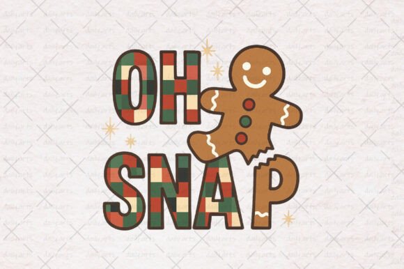 Oh Snap Gingerbread Christmas PNG Illustrations Review