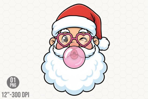 Pink Santa Png Santa Clipart Christmas Illustrations Review