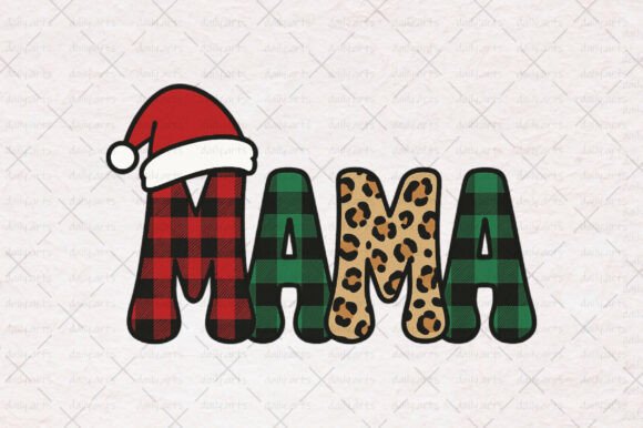 Plaid Leopard Christmas Mama PNG: A Designer’s Review for Seasonal Illustrations